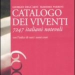 Il catalogo dei viventi