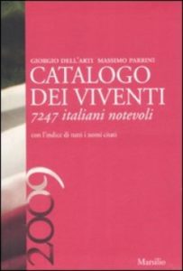 Il catalogo dei viventi