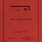 Presse, mèdia et publicité