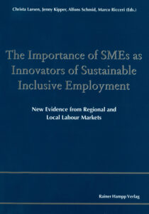 Importance of SMEs as innovators of sustainable inclusive employment