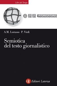 semiotica del testo giornalistico