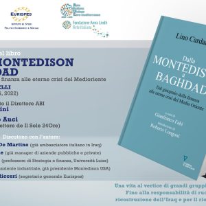 Eurispes - invitation “From Montedison to Baghdad”