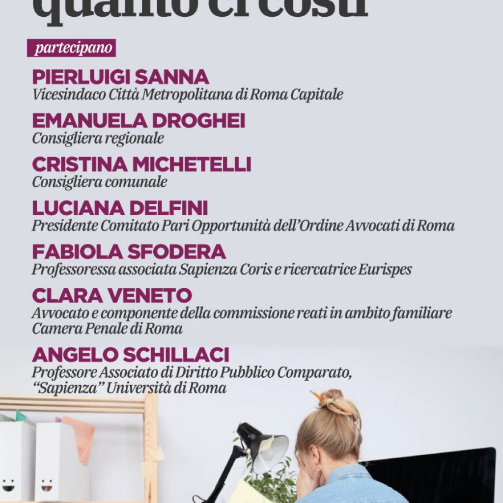 Women's employment and the costs of discrimination - Eurispes