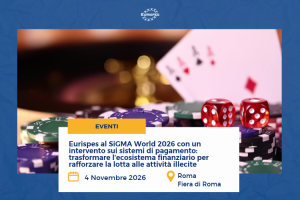 Eurispes al SiGMA World Rome 2026